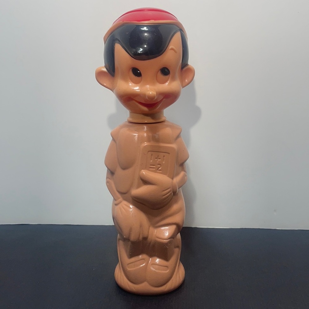 Soaky 1960’s Bubble Bath Pinocchio! Walt Disney/Palmolive production